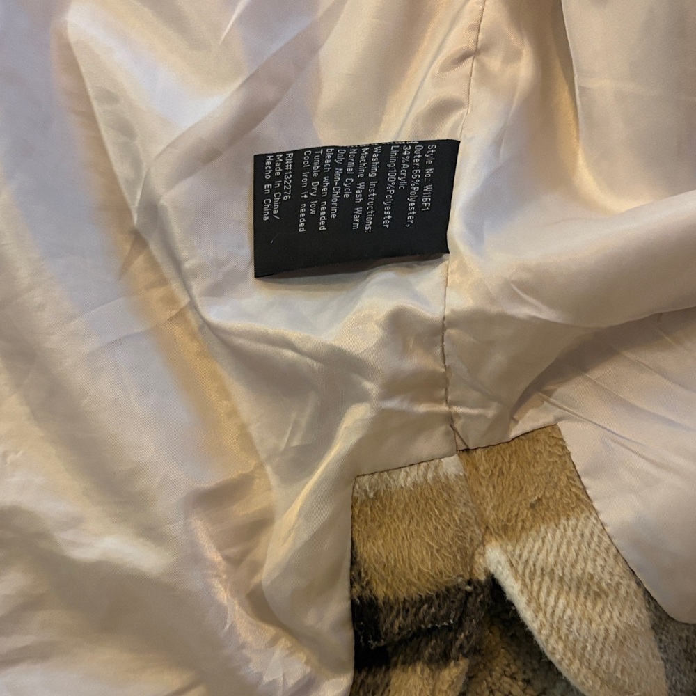 Plaid Button-Up Shacket - Picture 4 of 6